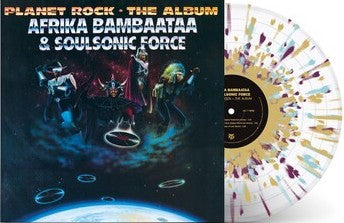 Afrika Bambaataa & Soulsonic Force - Planet Rock-The Album (Limited clear, blue, purple & gold splatter vinyl) (LP)