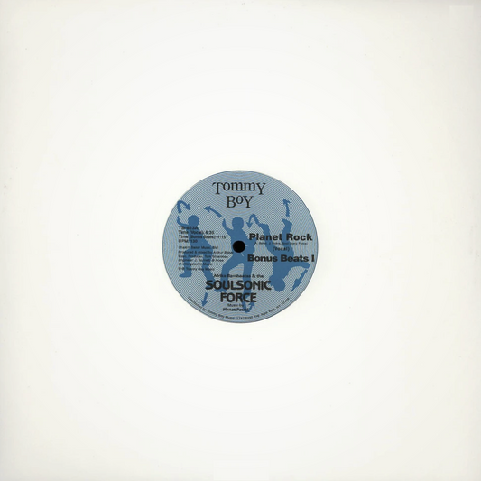 Afrika Bambaataa & The Soulsonic Force - Planet rock (12" Maxi Single)