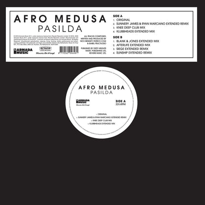 Afro Medusa - Pasilda (12" Maxi Single)