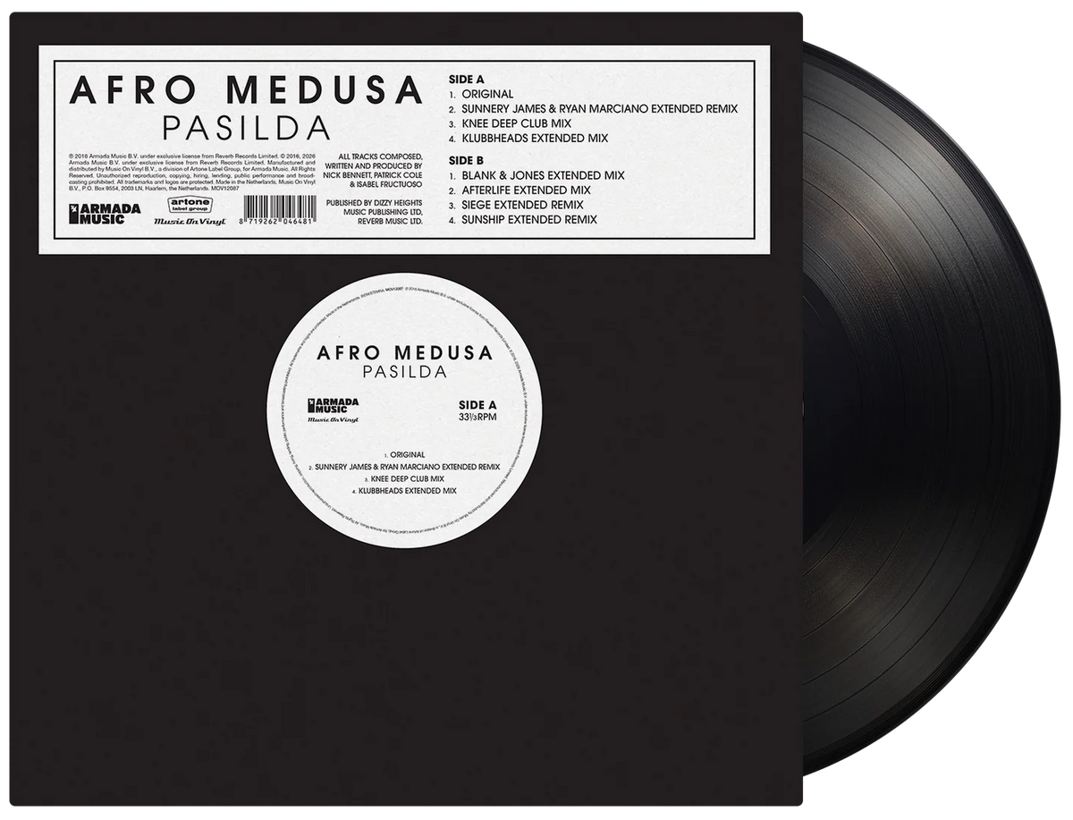 Afro Medusa - Pasilda (12" Maxi Single)