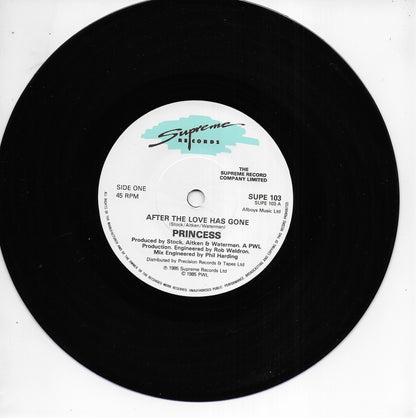 Princess - After the love has gone (Engelse uitgave)