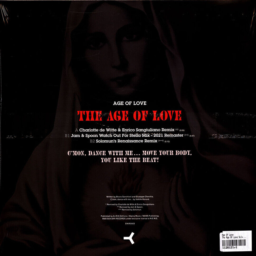 Age of Love - The Age of Love (Limited green transparent vinyl) (12" Maxi Single)