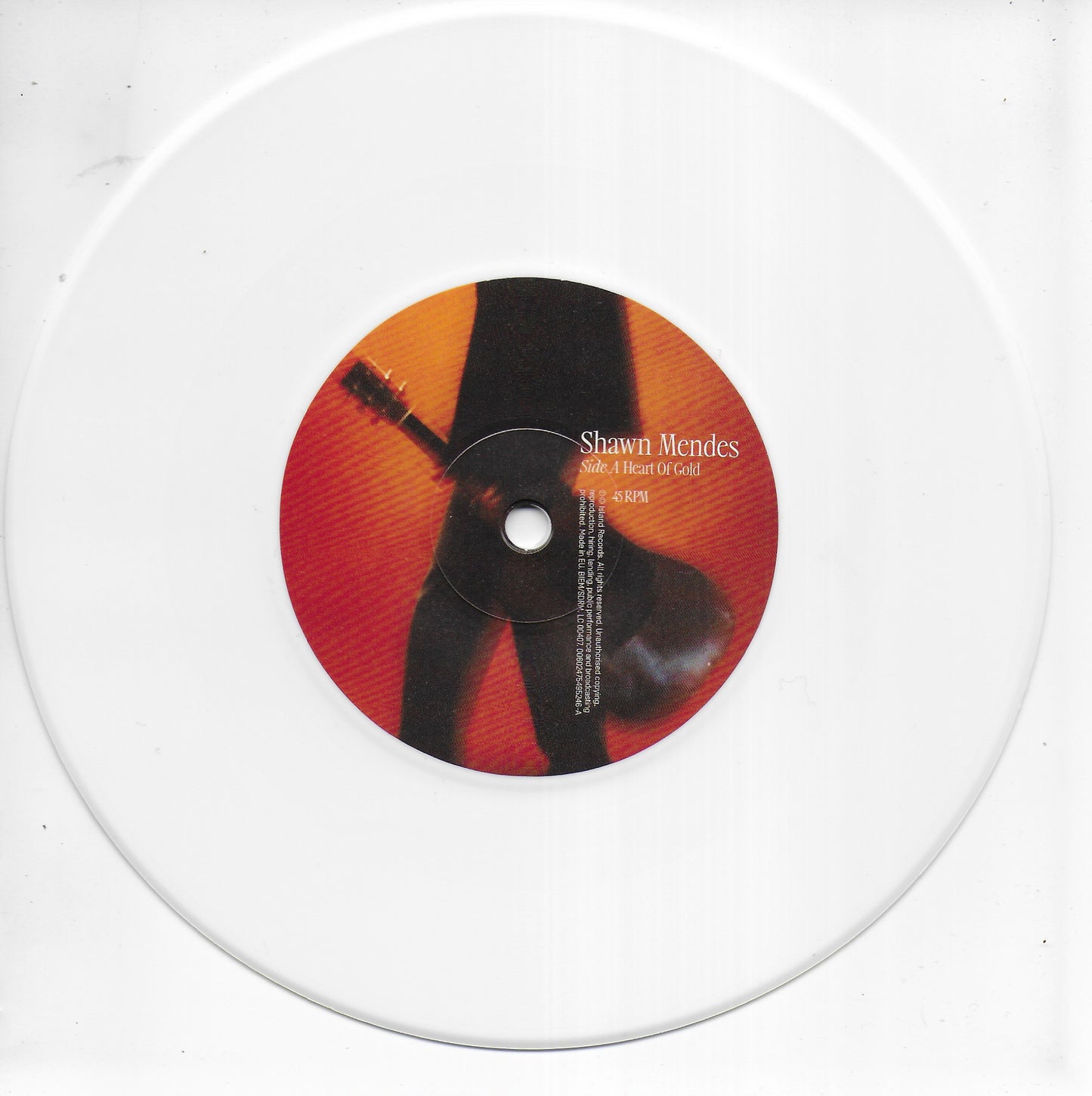 Shawn Mendes - A heart of gold / The mountain (White vinyl)