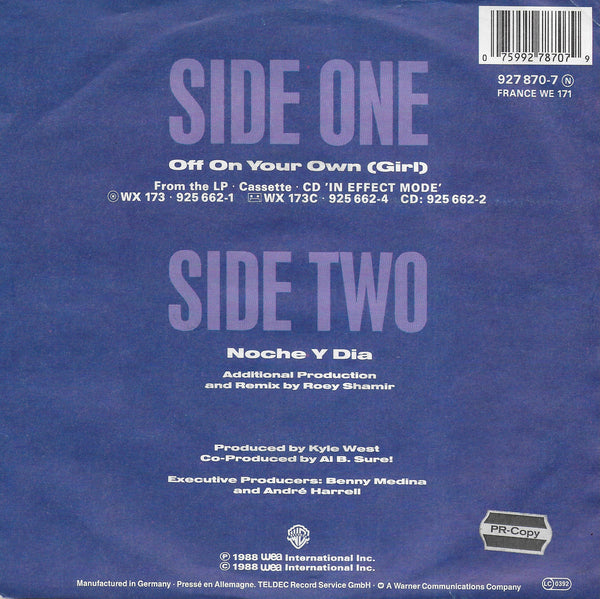 Al B. Sure! - Off on your own (girl)