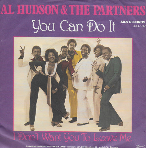 Al Hudson & The Partners - You can do it (Duitse uitgave)