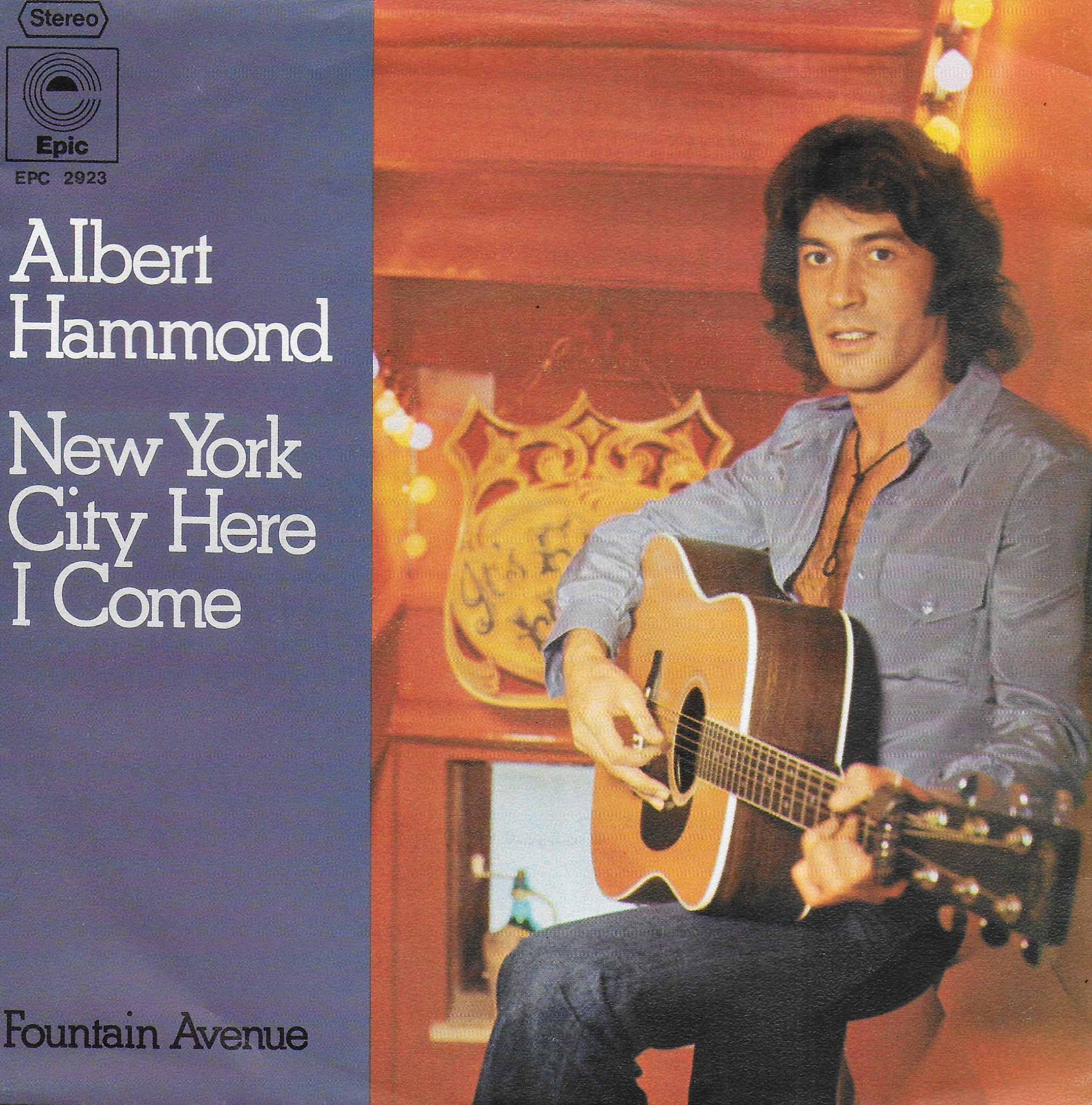 Albert Hammond - New York City here i come (Duitse uitgave)