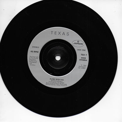 Texas - Alone with you (Engelse uitgave)