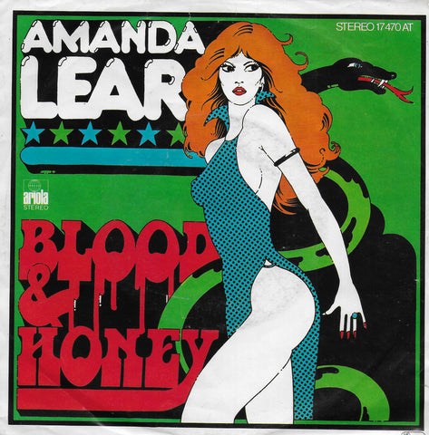 Amanda Lear - Blood and honey (Duitse uitgave)