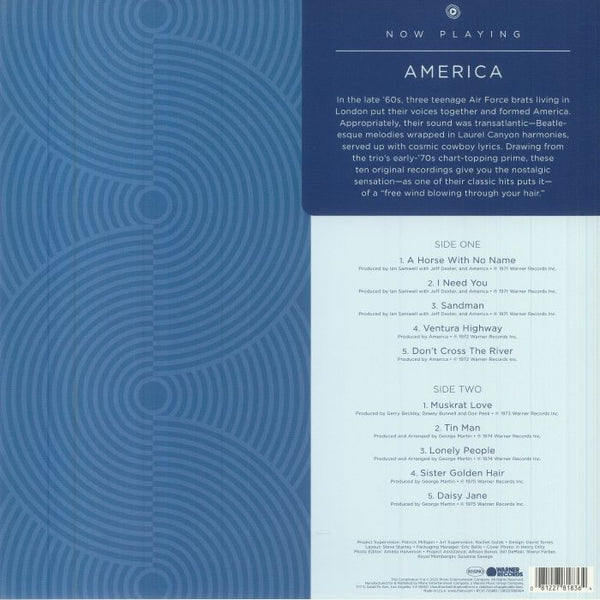 America - Now Playing / Best Of America (LP)