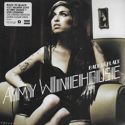 Amy Winehouse - Back to black / Valerie (live) (Limited ultra-clear vinyl)