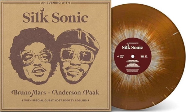 Silk Sonic (Bruno Mars & Anderson. Paak) - An Evening With Silk Sonic (Limited edition, brown and white splatter vinyl) (LP)