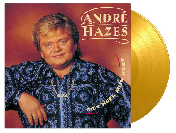 André Hazes - Met Heel Mijn Hart (Limited edition, transparant yellow vinyl) (LP)