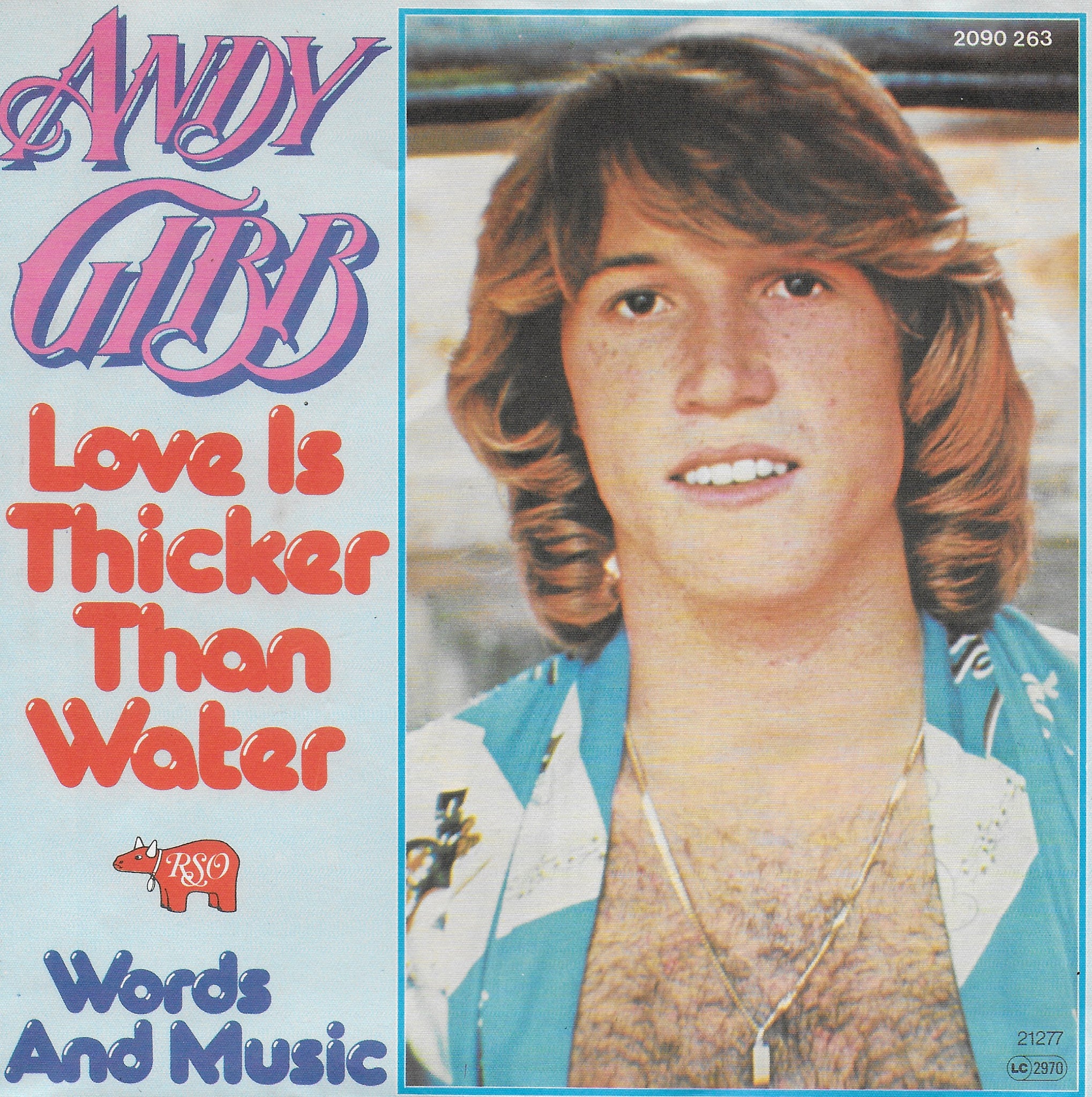 Andy Gibb - Love is thicker than water (Duitse uitgave)