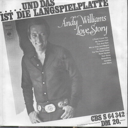 Andy Williams - Love is all (Duitse uitgave)
