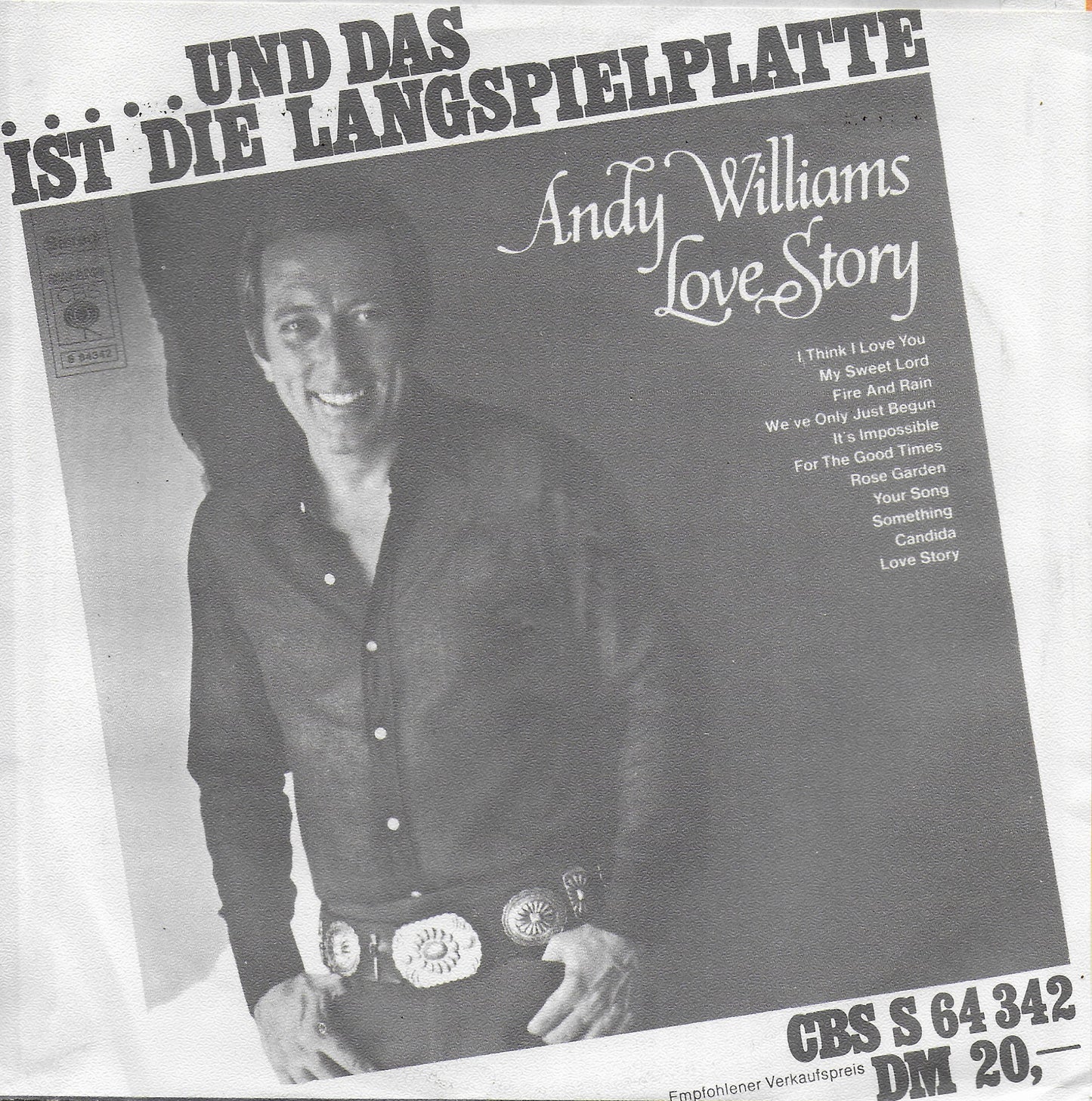 Andy Williams - Music from across the way (Duitse uitgave)