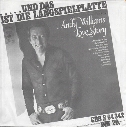 Andy Williams - Music from across the way (Duitse uitgave)