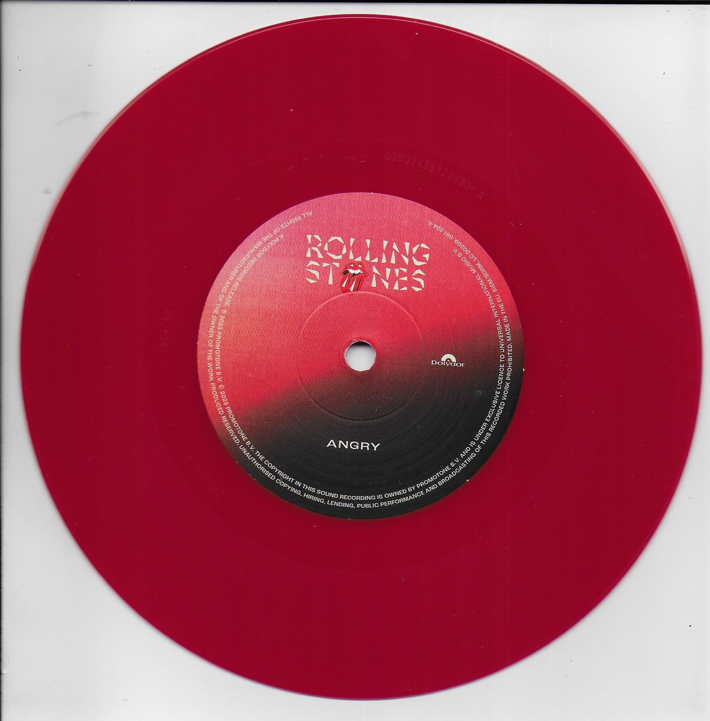 Rolling Stones - Angry (Limited red vinyl)