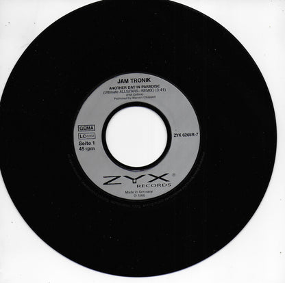 Jam Tronik - Another day in paradise (remix) (Duitse uitgave)