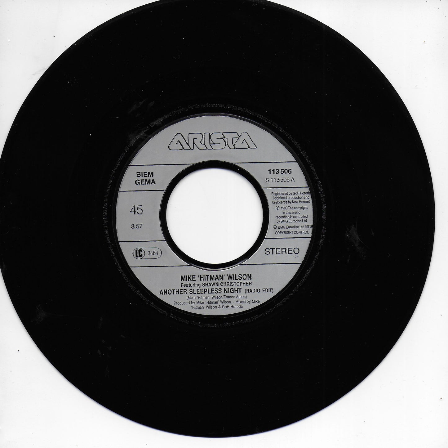 Mike "Hitman" Wilson feat. Shawn Christopher - Another sleepless night
