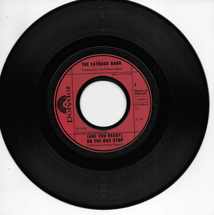 The Fatback Band - (Are you ready) Do the bus stop (Duitse uitgave)
