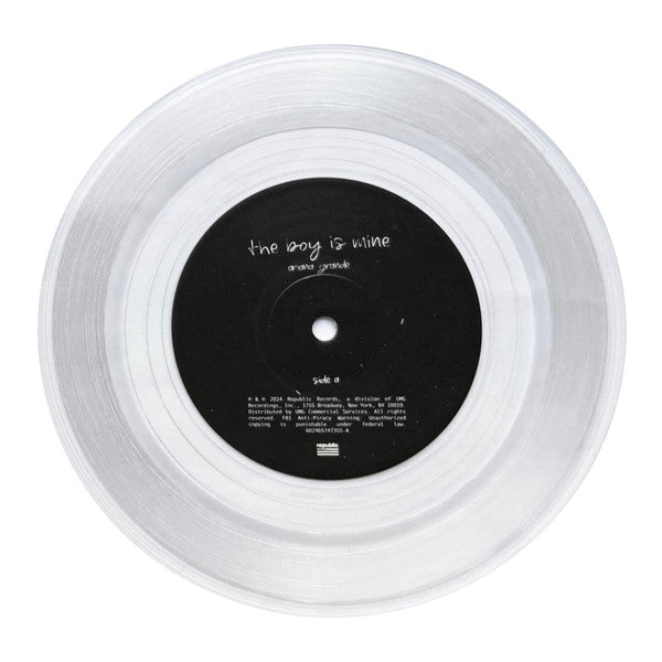 Ariana Grande - The boy is mine (Clear vinyl)