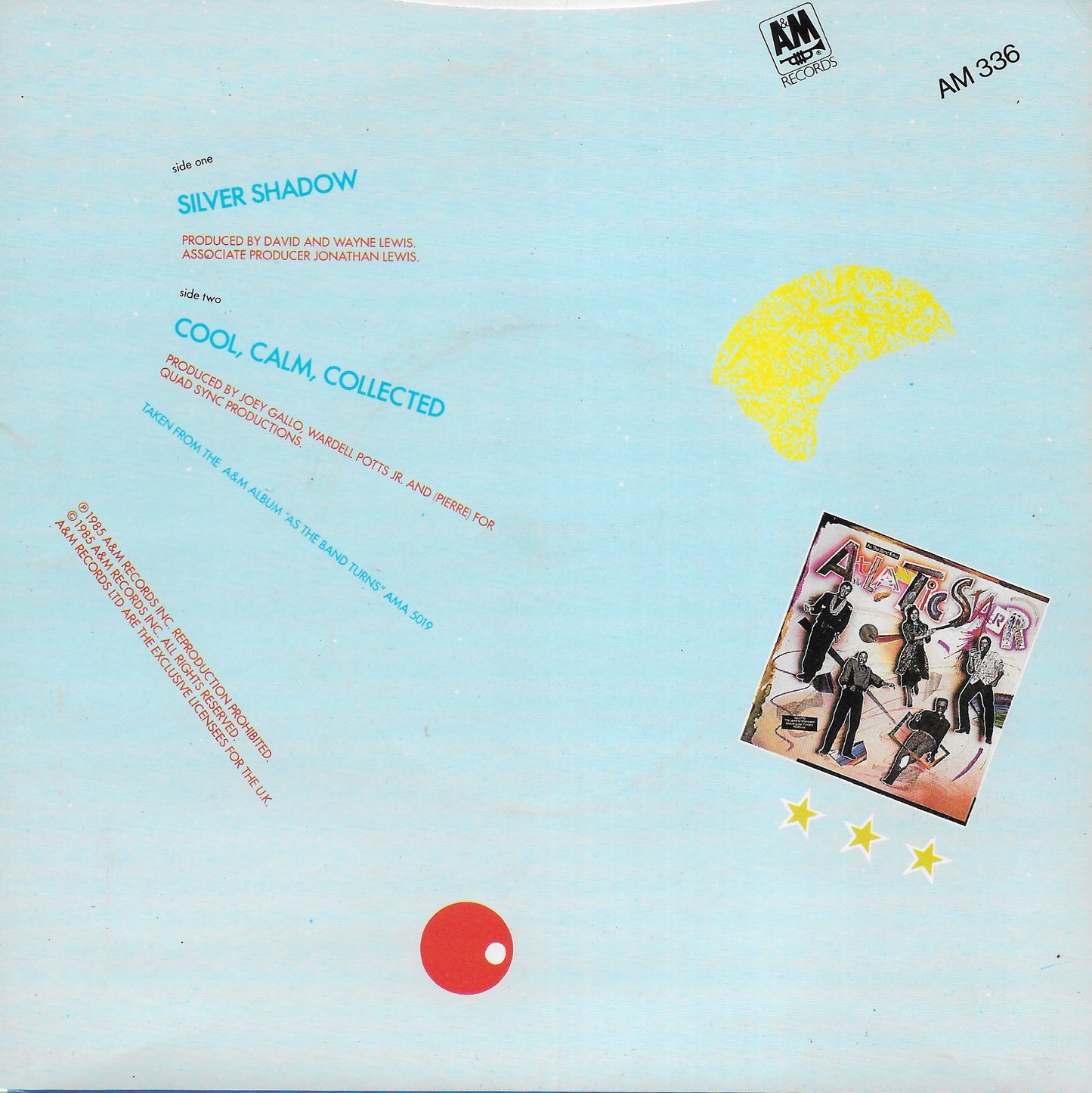 Atlantic Starr - Silver shadow (Engelse uitgave)