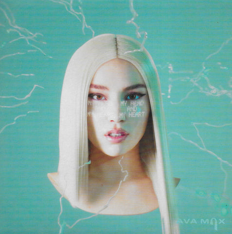 Ava Max - My head & my heart (Clear with blue & orange splatter vinyl)