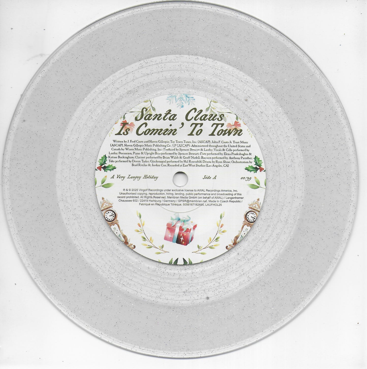 Laufey - A very Laufey holiday (Clear with glitter vinyl)