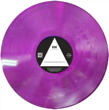 B.B.E. - Seven days and one week (Purple vinyl) (12" Maxi Single)