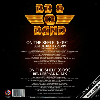 BB & Q Band - On the shelf | Ben Liebrand remix (12" Maxi Single)