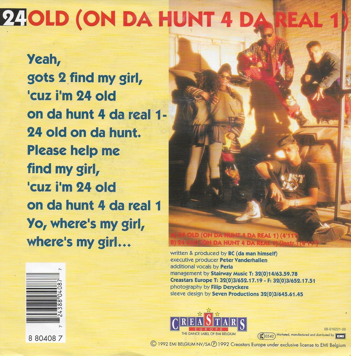 BC & The Basic Boom - 24 old (on da hunt 4 da real 1)