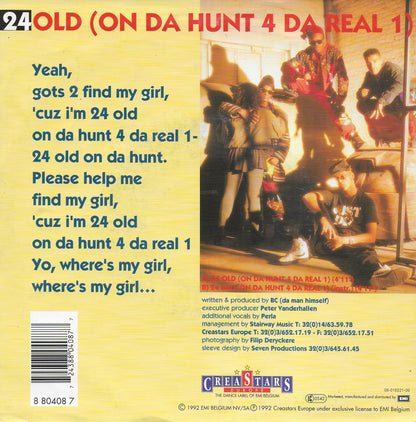 BC & The Basic Boom - 24 old (on da hunt 4 da real 1)