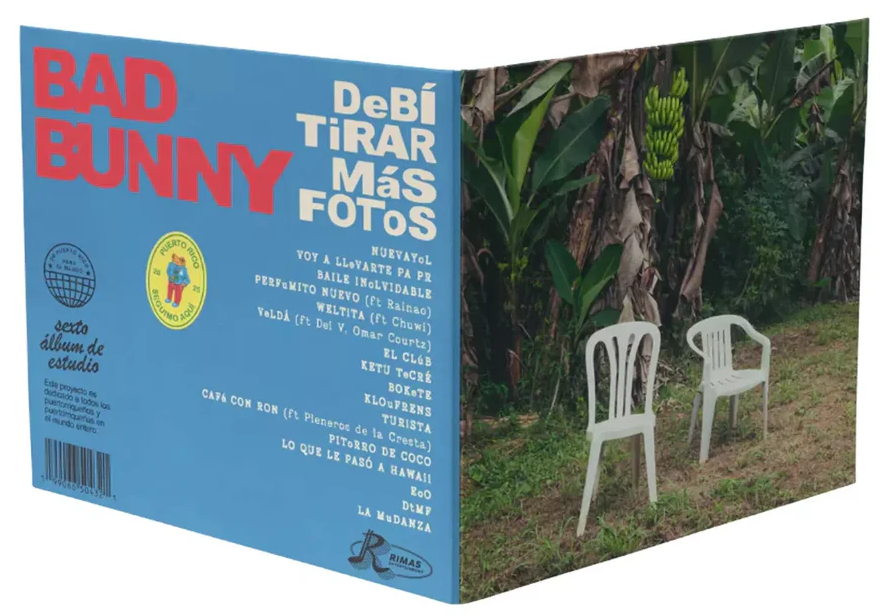 Bad Bunny - Debi Tirar Más Fotos (White vinyl) (2LP)