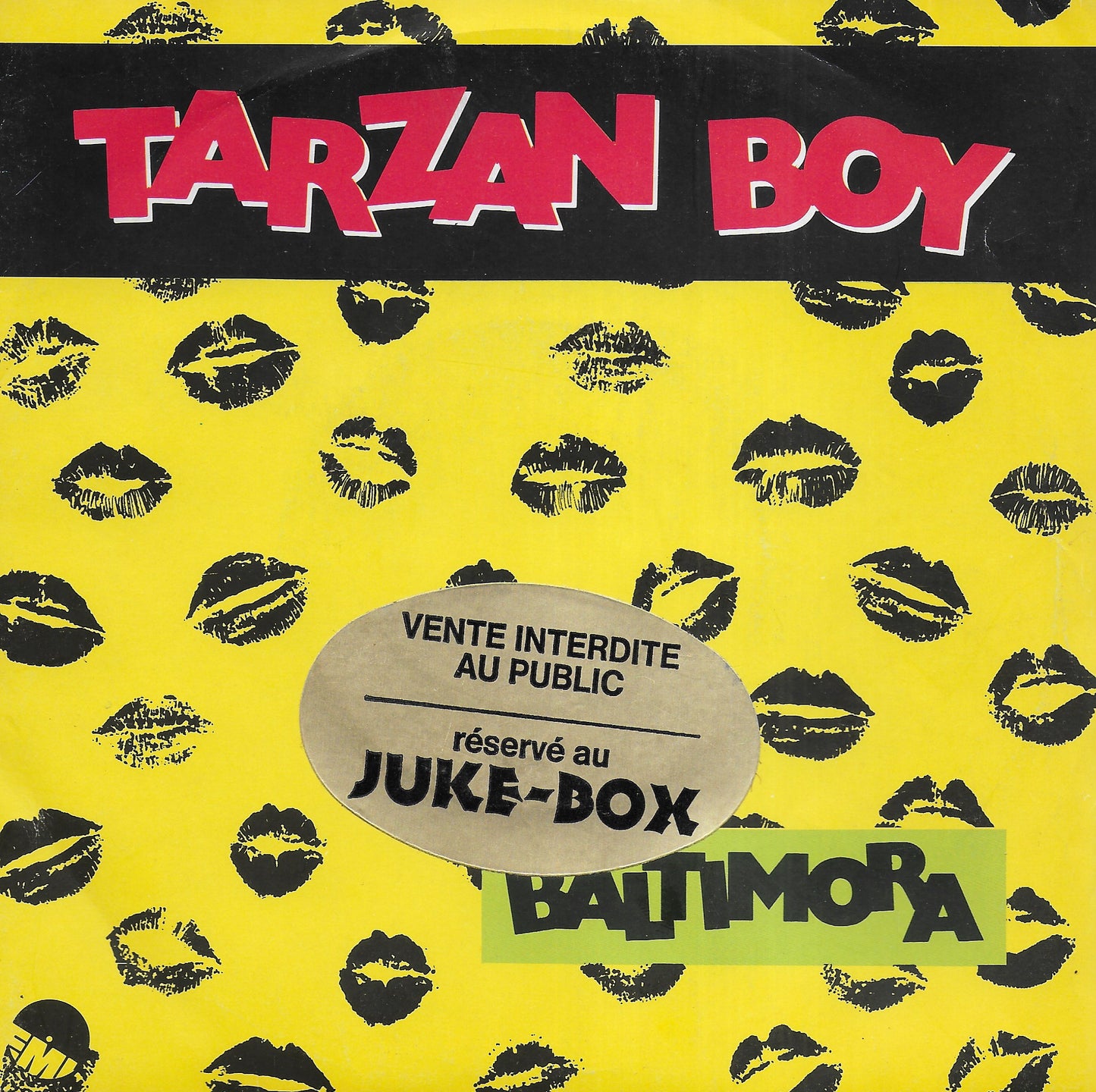 Baltimora - Tarzan boy (Franse uitgave)