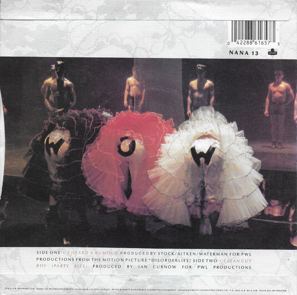 Bananarama - I heard a rumour (Engelse uitgave)