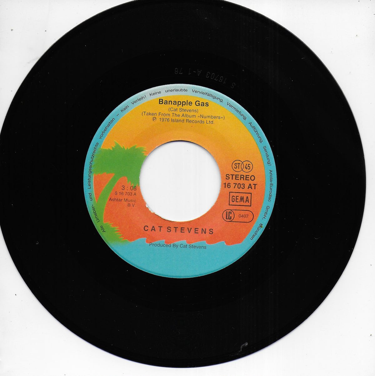 Cat Stevens - Banapple gas (Duitse uitgave)