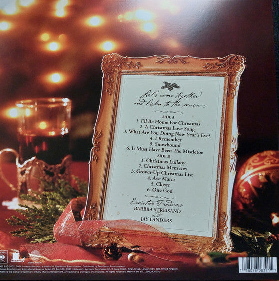 Barbra Streisand - Christmas Memories (Exclusive red marble vinyl) (LP)