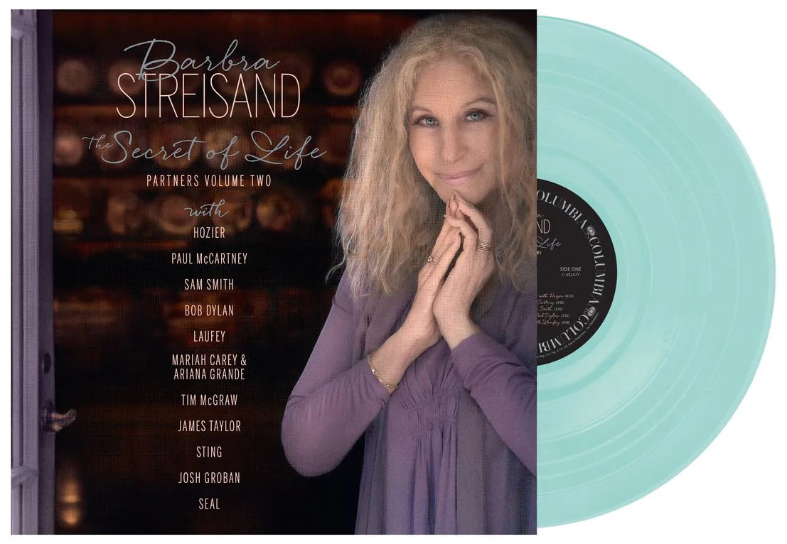 Barbra Streisand - The Secret Of Life: Partners Volume 2 (Aqua vinyl) (LP)