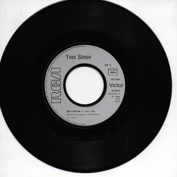 Yves Simon - Barcelone