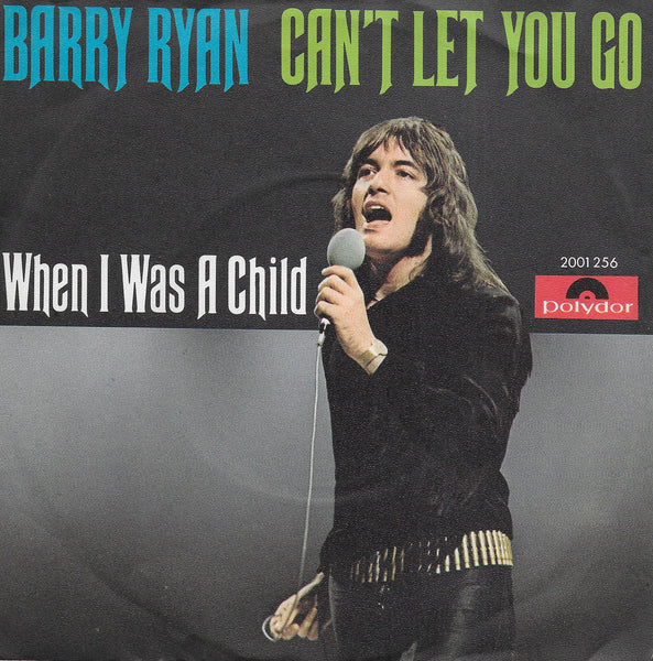 Barry Ryan - Can't let you go (Duitse uitgave)