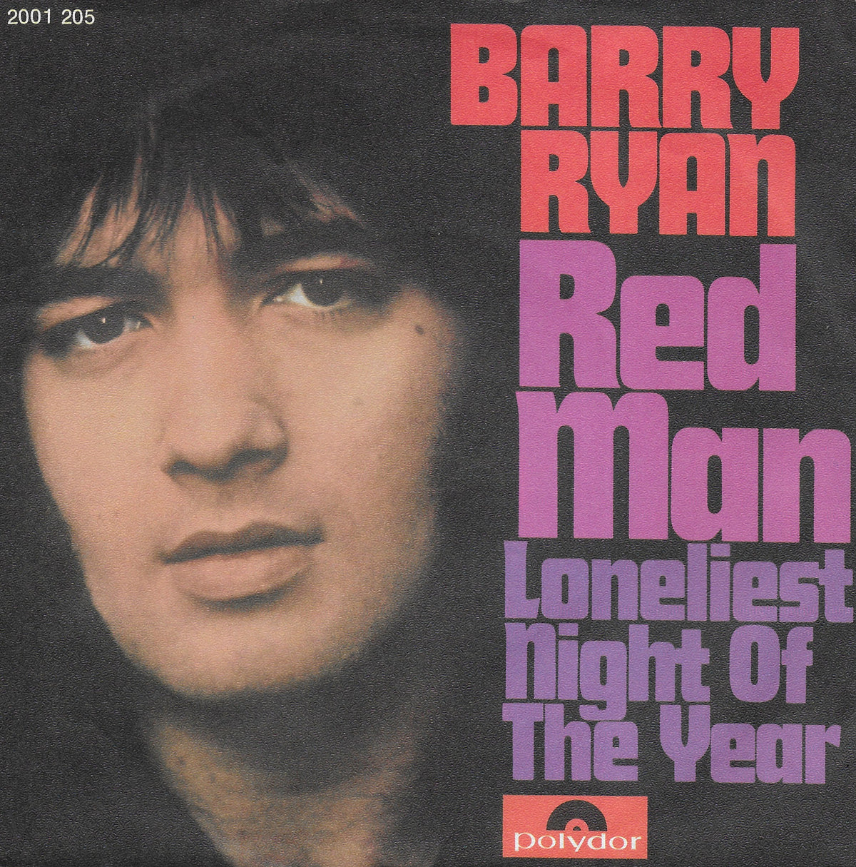 Barry Ryan - Red man (Duitse uitgave)