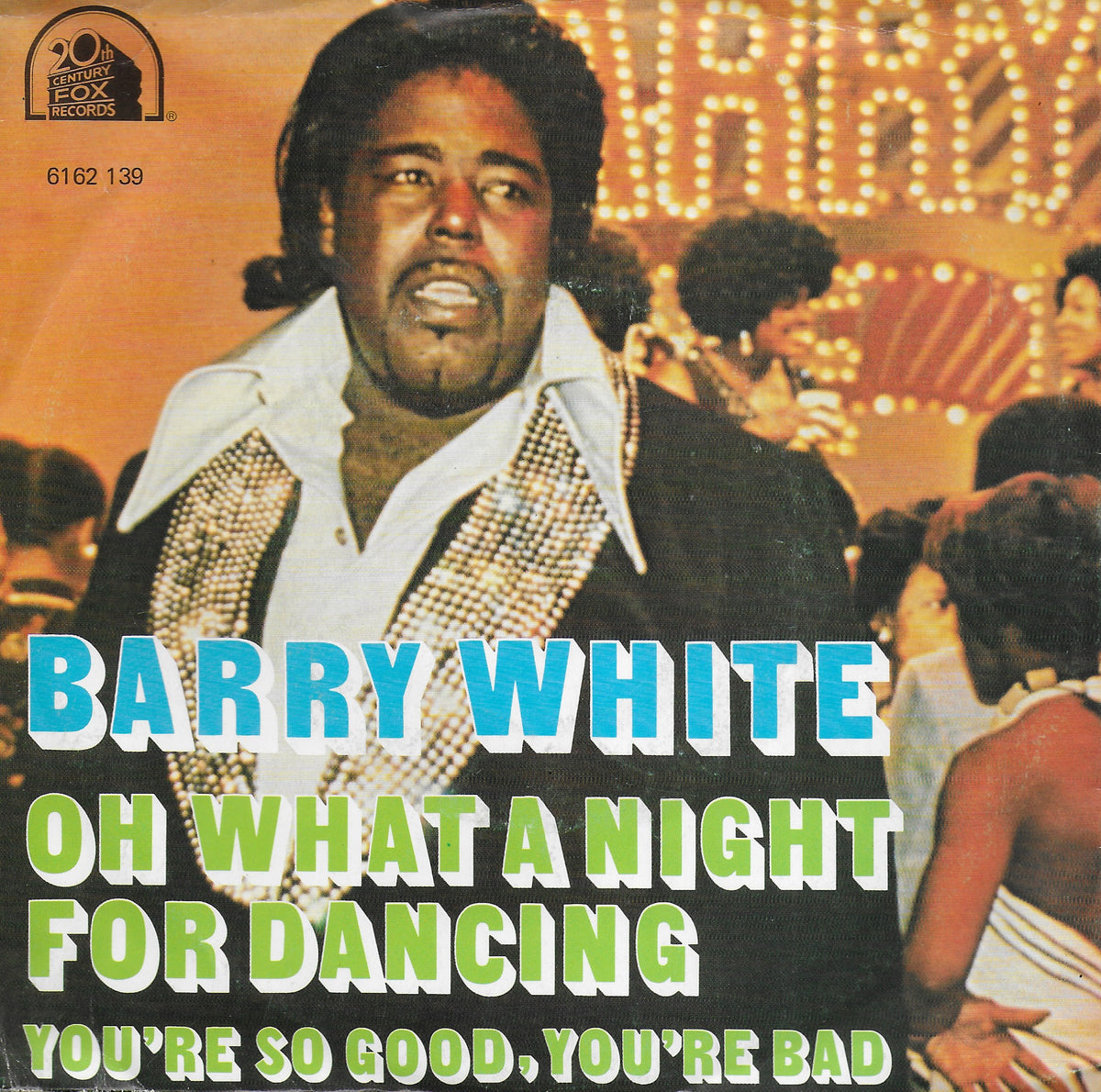 Barry White - Oh what a night for dancing (Europese uitgave)
