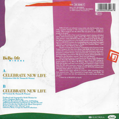 BeBe & CeCe Winans - Celebrate new life