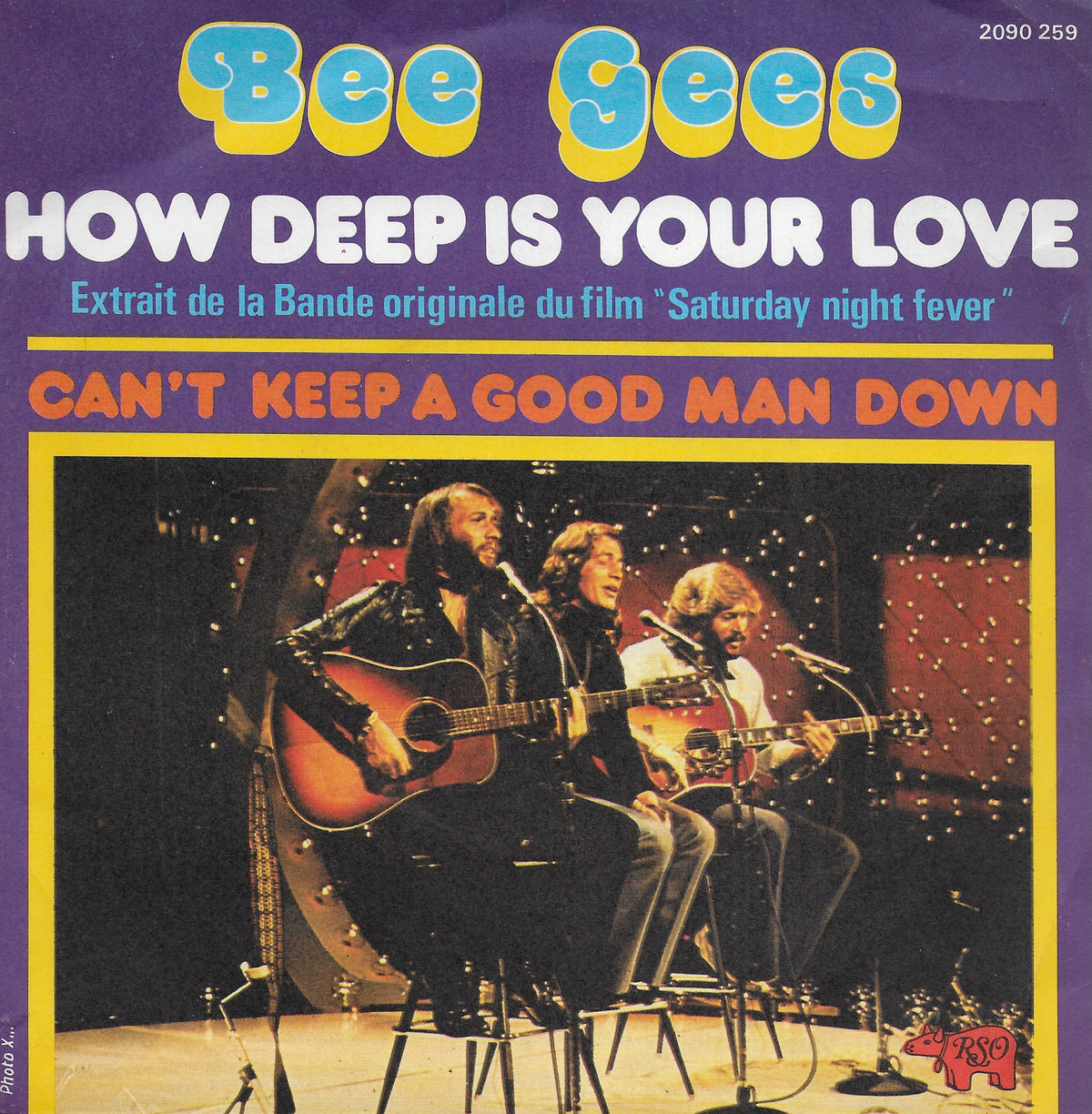 Bee Gees - How deep is your love (Franse uitgave)