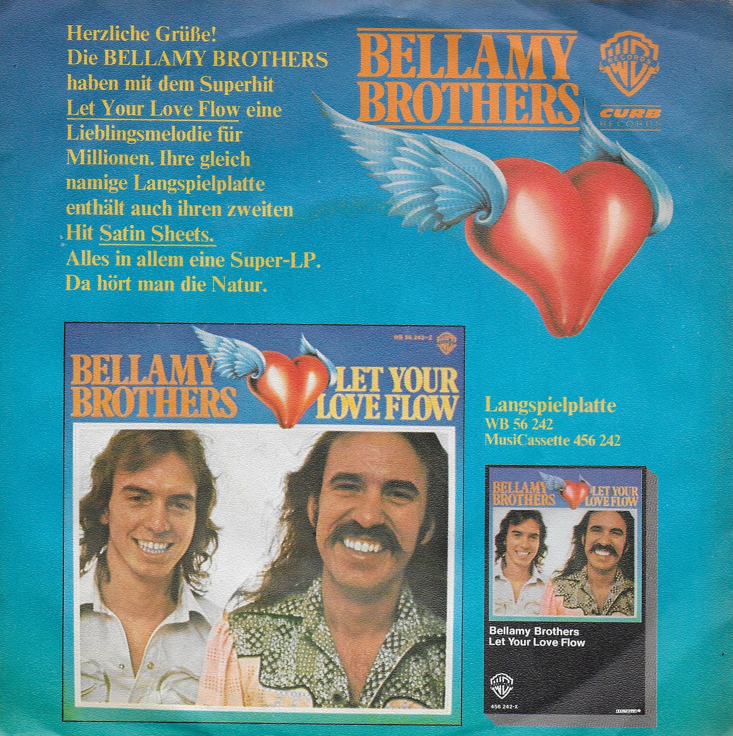 Bellamy Brothers - Let your love flow (Duitse uitgave)