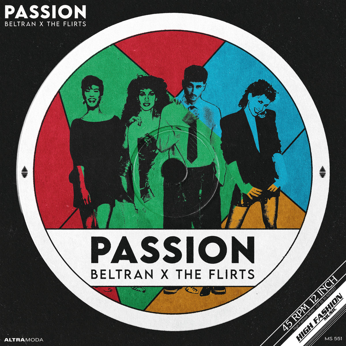 Beltran x The Flirts - Passion (12" Maxi Single)