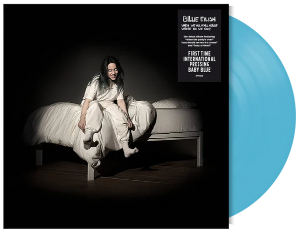 Billie Eilish - When We All Fall Asleep, Where Do We Go? (Baby blue vinyl) (LP)