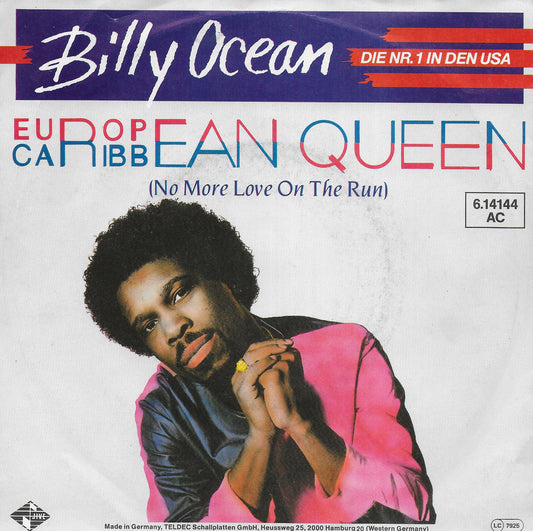 Billy Ocean - European Queen (no more love on the run) (Duitse uitgave)