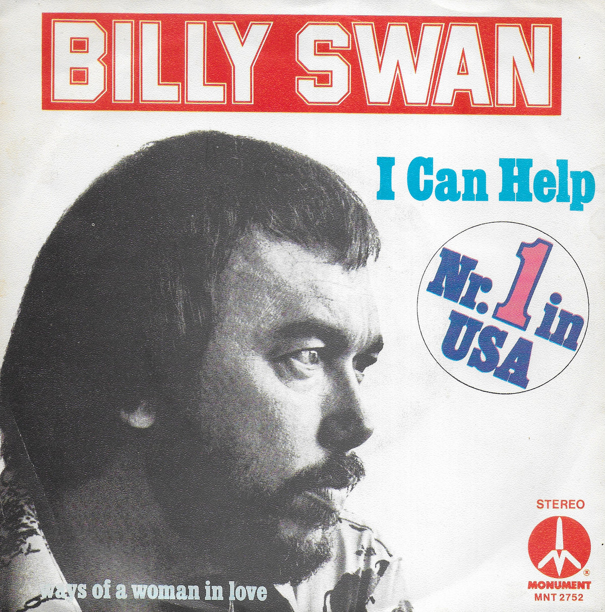 Billy Swan - I can help (Duitse uitgave)
