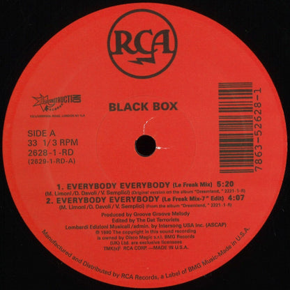 Black Box - Everybody everybody (12" Maxi Single)